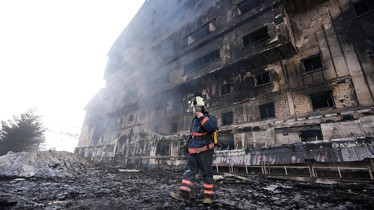 Kartalkaya'daki Otel Yangınında İtfaiye Raporu Açıklandı